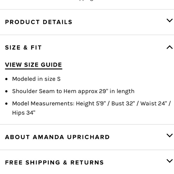 AMANDA UPRICHARD***LBD Strapless Viv**Small $202 - Picture 7 of 7